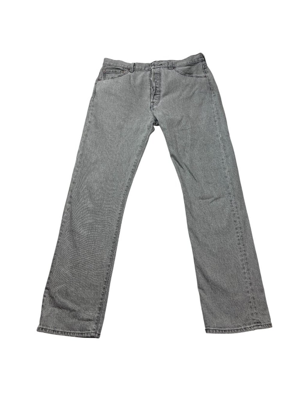 Levi's 550 Relaxed Fit Gray Wash Jeans Men's W33 L32 Straight Leg Denim